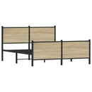sengeramme uden madras 140x190 cm metal sonoma-eg