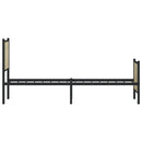 sengeramme uden madras 140x190 cm metal sonoma-eg