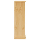 badeværelsesskab Corona 70x33x110 cm massivt fyrretræ