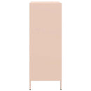 skab 68x39x101,5 cm stål lyserød