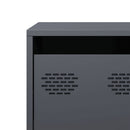 tv-bord 68x39x43,5 cm koldvalset stål antracitgrå