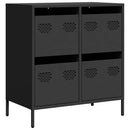 skænk 68x39x73,5 cm koldvalset stål sort