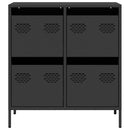 skænk 68x39x73,5 cm koldvalset stål sort