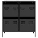 skænk 68x39x73,5 cm koldvalset stål sort