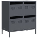 skænk 68x39x73,5 cm koldvalset stål antracitgrå