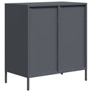 skænk 68x39x73,5 cm koldvalset stål antracitgrå