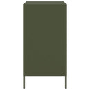 skab 68x39x73,5 cm koldvalset stål olivengrøn