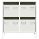 skab 68x39x73,5 cm koldvalset stål hvid