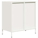 skab 68x39x73,5 cm koldvalset stål hvid