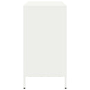 skænk 101,5x39x73,5 cm koldvalset stål hvid
