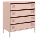 skab 68x39x73,5 cm koldvalset stål lyserød