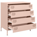 skab 68x39x73,5 cm koldvalset stål lyserød