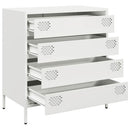 skab 68x39x73,5 cm koldvalset stål hvid
