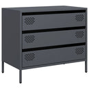 skab 68x39x58,5 cm koldvalset stål antracitgrå