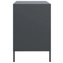 skab 68x39x58,5 cm koldvalset stål antracitgrå