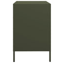 skab 68x39x58,5 cm koldvalset stål olivengrøn