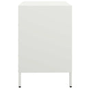 skab 68x39x58,5 cm koldvalset stål hvid