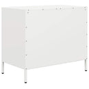skab 68x39x58,5 cm koldvalset stål hvid