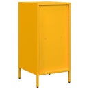 skab 35x39x73,5 cm koldvalset stål sennepsgul