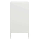 skænk 35x39x73,5 cm koldvalset stål hvid