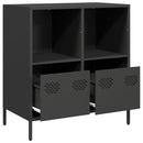 skænk 68x39x73,5 cm koldvalset stål sort