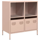 skab 68x39x73,5 cm koldvalset stål lyserød
