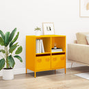 skab 68x39x73,5 cm koldvalset stål sennepsgul
