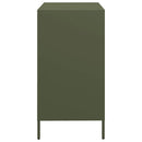 skab 68x39x73,5 cm koldvalset stål olivengrøn