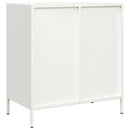 skab 68x39x73,5 cm koldvalset stål hvid