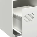 skab 68x39x73,5 cm koldvalset stål hvid