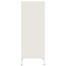 skab 35x39x103,5 cm stål hvid