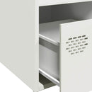 skab 35x39x103,5 cm stål hvid