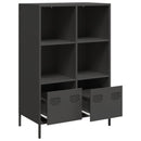 skab 68x39x103,5 cm stål sort