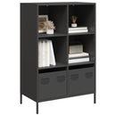 skab 68x39x103,5 cm stål sort