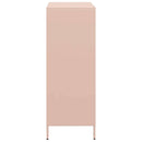 skab 68x39x103,5 cm stål lyserød
