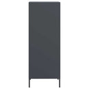 skab 35x39x103,5 cm stål antracitgrå