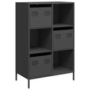 skab 68x39x103,5 cm stål sort