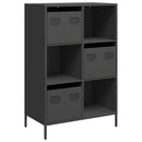 skab 68x39x103,5 cm stål sort