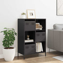 skab 68x39x103,5 cm stål sort
