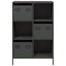 skab 68x39x103,5 cm stål sort