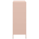 skab 68x39x103,5 cm stål lyserød