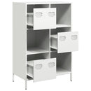 skab 68x39x103,5 cm stål hvid