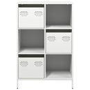 skab 68x39x103,5 cm stål hvid