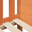 sengeramme til juniorseng m. skuffer 90x190 cm massivt fyr