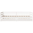 daybed med skuffer 90x200 cm massivt fyrretræ