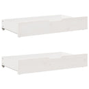 daybed med skuffer 90x200 cm massivt fyrretræ