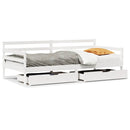 daybed med skuffer 90x200 cm massivt fyrretræ