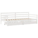 daybed med skuffer 90x200 cm massivt fyrretræ