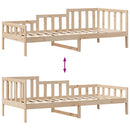 daybed med skuffer 80x200 cm massivt fyrretræ