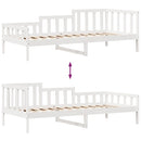 daybed med skuffer 90x190 cm massivt fyrretræ